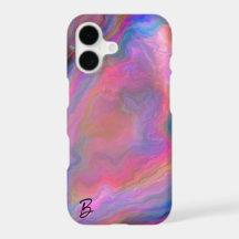 Abstract Opal Agate Personalised Phone Case