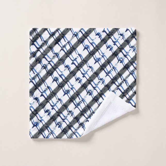 Abstract OpArt 3d Pattern  Wash Cloth (Wash Cloth)
