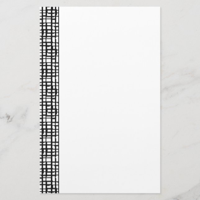 Abstract Optical Grid Stationary Stationery (Front)