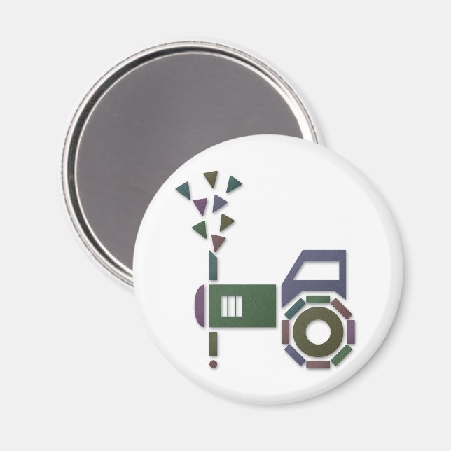 Abstract-or -  magnet (Front/Back)