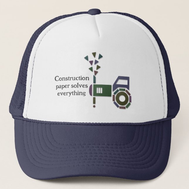 Abstract-or -  trucker hat (Front)