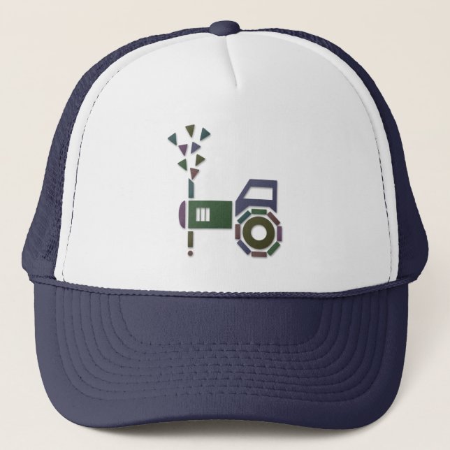Abstract-or -  trucker hat (Front)