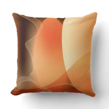 Abstract Orange and Brown Pattern