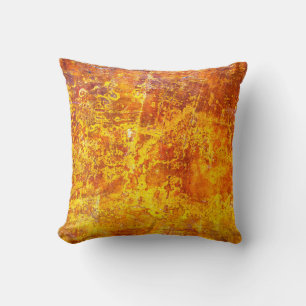 Abstract orange background texture concrete wall, cushion