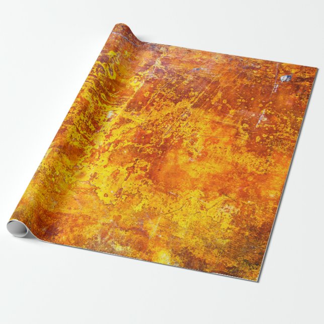 Abstract orange background texture concrete wall,  wrapping paper (Unrolled)