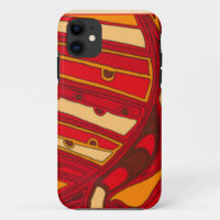 Abstract Orange Panels