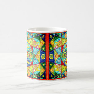 Abstract order coffee mug
