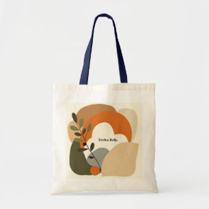 Abstract Organic Cut Out Shapes Art Tote Bag