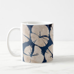 Abstract oriental floral motif. Seamless pattern.p Coffee Mug
