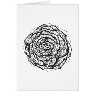 Abstract Ornamental Rose