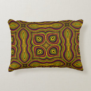 Abstract ornamental seamless pattern. Vintage mosa Decorative Cushion