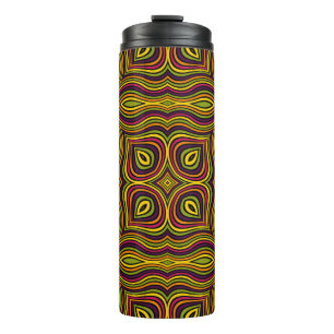 Abstract ornamental seamless pattern. Vintage mosa Thermal Tumbler