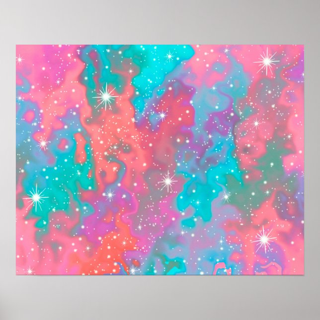 Abstract Outer Space Artwork | Poster (Front)
