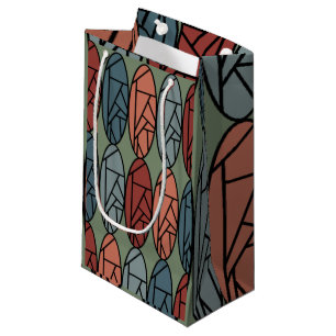 Abstract Ovals Small Gift Bag