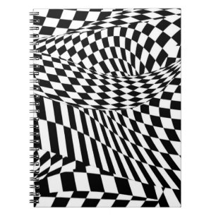 Abstract - Ow my eyes Notebook