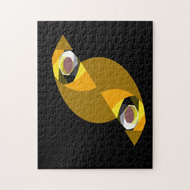 ABSTRACT OWL JIGSAW PUZZLE (Vertical)