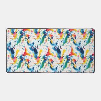 Abstract Paint 02 Desk Mat