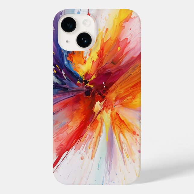 Abstract Paint Blast  Case-Mate iPhone Case (Back)