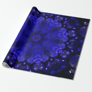 Abstract Paint Brush Ink Explode Spread Smooth Con Wrapping Paper