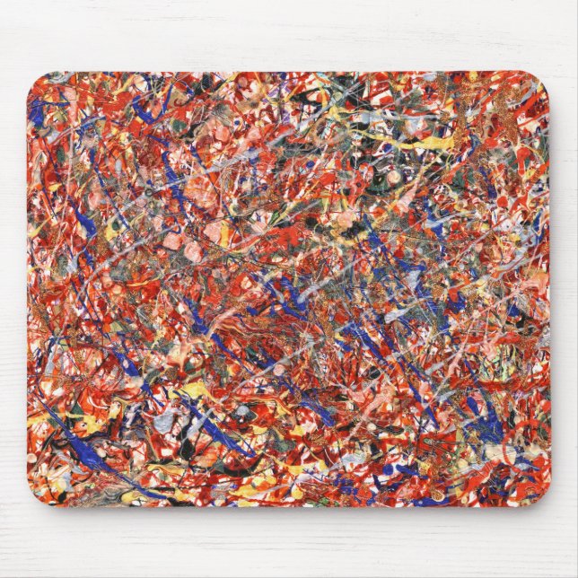 Abstract - Paint - Clown Suicide Mouse Pad (Front)