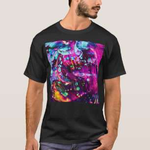 Abstract Paint Mi 30 radio play cartoon T-Shirt