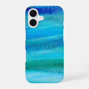 Abstract Paint Pattern iPhone 16 Case
