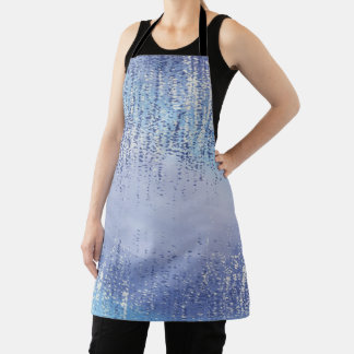 Abstract Paint Splatter Apron