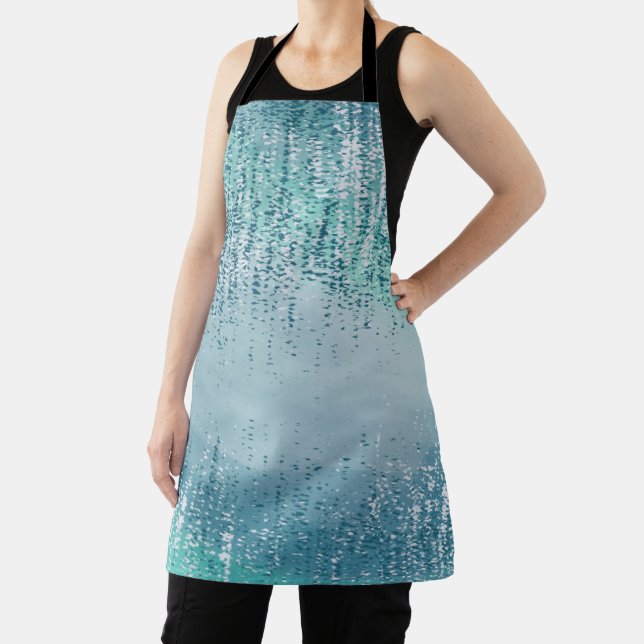 Abstract Paint Splatter Apron (Insitu)