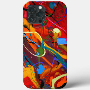 Abstract Paint Splatter Case-Mate iPhone Case