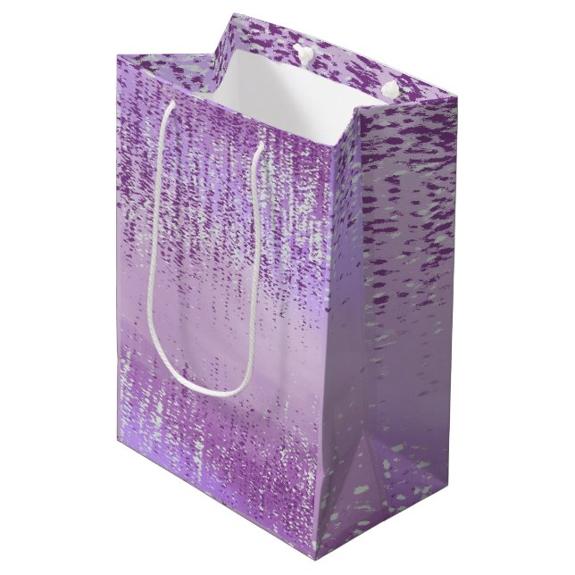 Abstract Paint Splatter Gift Bags (Front Angled)