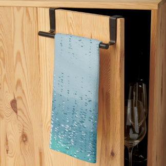 Abstract Paint Splatter Kitchen Towel