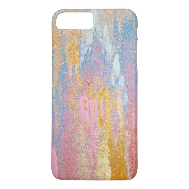 Abstract Paint Streaks Case-Mate iPhone Case (Back)