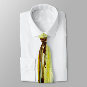 Abstract Paint Streaks Tie