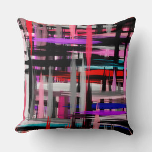 Abstract Painted Colour Pastel #4 Cushion