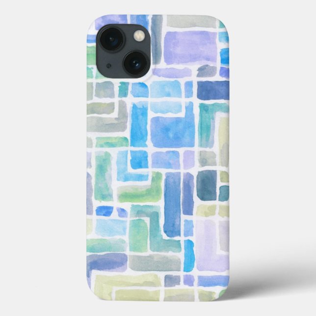 Abstract painted watercolor background. Case-Mate iPhone case (Back)