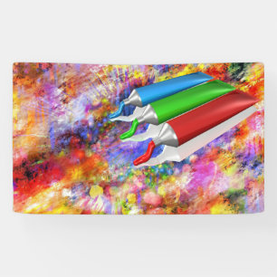 Abstract Painter Banner