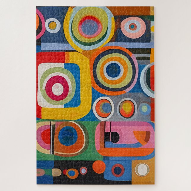 Abstract Painting 1014 piece Jigsaw Puzzle (Vertical)
