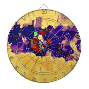 Abstract Painting Abstract Art 21 Dartboard