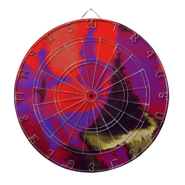 Abstract Painting | Abstract Art 27 Dartboard (Front)