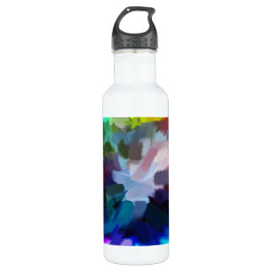 Abstract Painting   Abstract Art 4 710 Ml Water Bottle