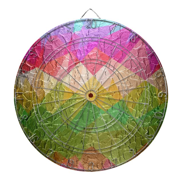 Abstract Painting | Abstract Art 4 Dartboard (Front)