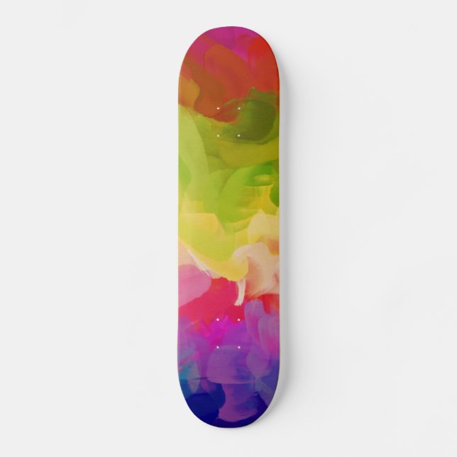 Abstract Painting | Abstract Art 7 Skateboard (Front)