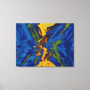 Abstract Painting Abstract Art 9 Canvas Print