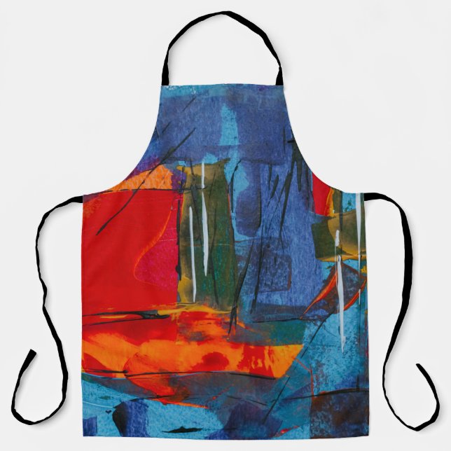 Abstract painting apron (Front)