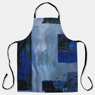 Abstract painting apron