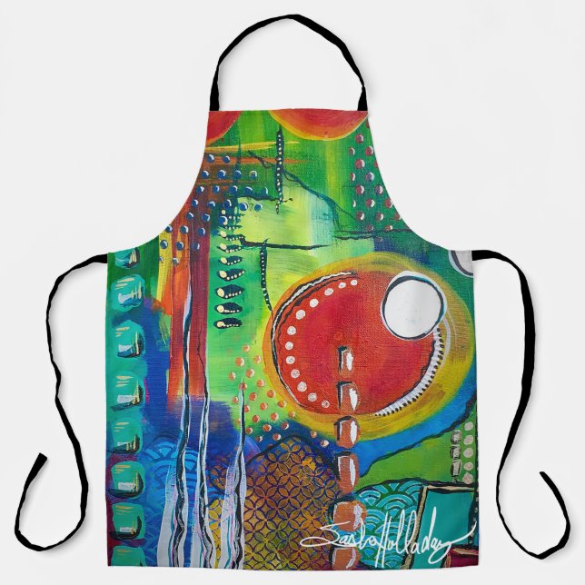 Abstract Painting Apron (Front)