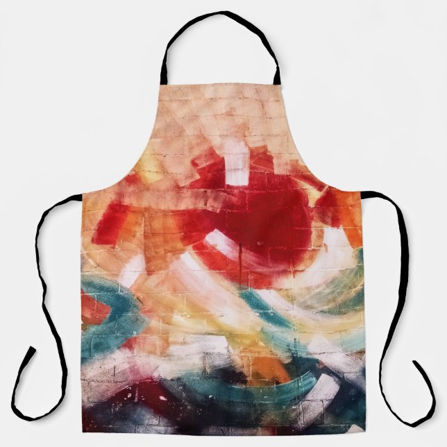 Abstract painting apron (Front)