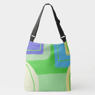 abstract painting art crossbody bag