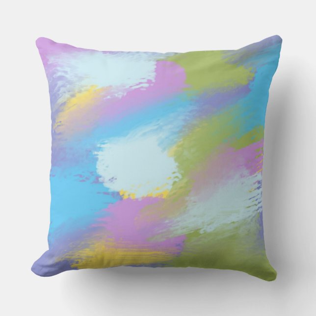 abstract painting art cushion (Front)