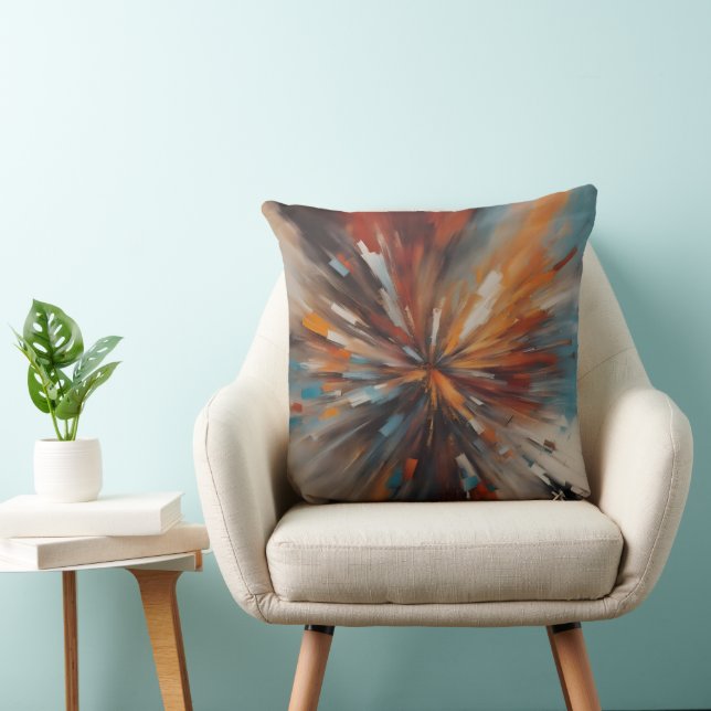 Abstract painting art cushion (Chair)